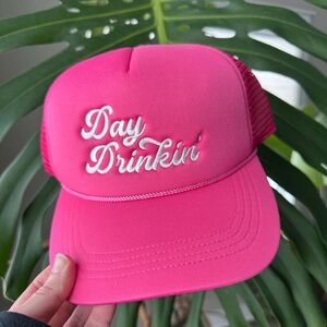 Pink 'Day Drinkin'' Trucker Hat